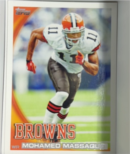 2010 Topps #427 Mohamed Massaquoi — front