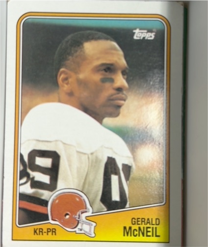 1988 Topps #90 Gerald McNeil — front