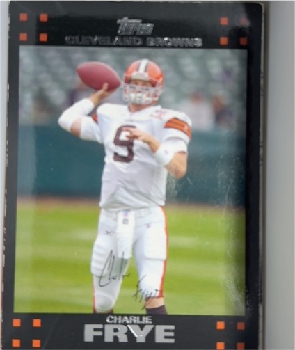 2007 Topps Chrome #TC113 Charlie Frye — front