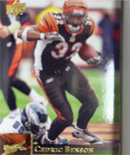 2009 Upper Deck #43 Cedric Benson — front