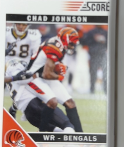 2011 Score #60 Chad Johnson — front