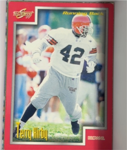 1999 Score #143 Terry Kirby — front