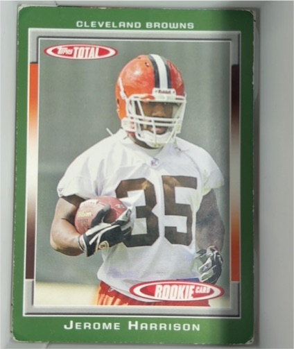 2006 Topps Total Rookie #unknown Jerome Harrison — front