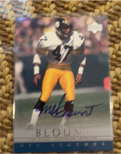 2000 Upper Deck NFL Legends #AL-72 Mel Blount — front