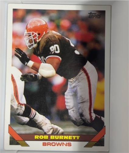 1993 Topps #212 Rob Burnett — front