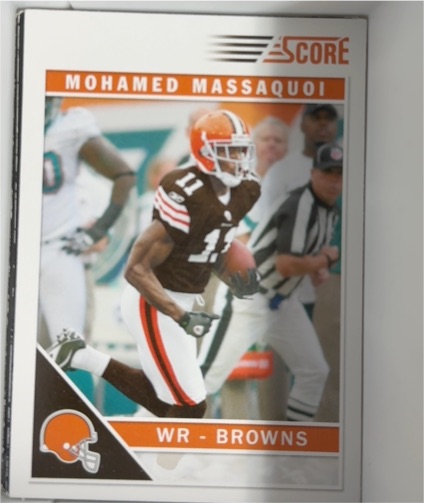 2011 Score #72 Mohamed Massaquoi — front