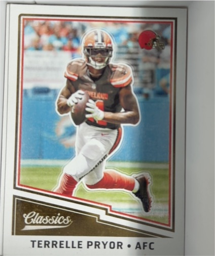 2017 Panini Classics #7 Terrelle Pryor Cleveland Browns — front