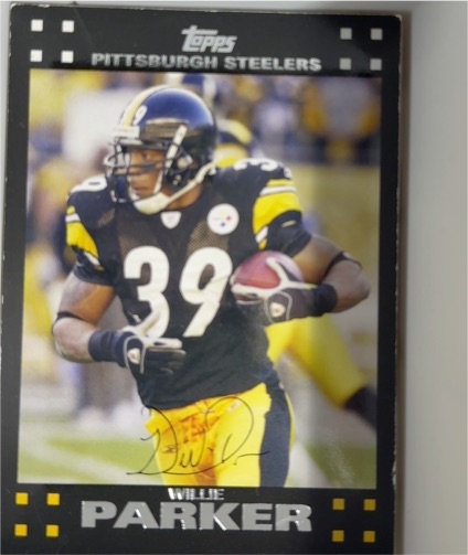 2007 Topps #96 Willie Parker — front