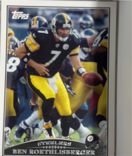 2009 Topps #145 Ben Roethlisberger Pittsburgh Steelers — front