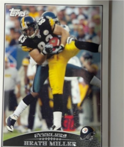 2009 Topps #266 Heath Miller — front