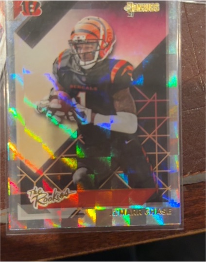 2021 Panini Donruss The Rookies #TR-JMC Ja'Marr Chase — front