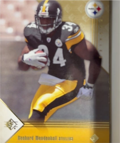 2008 Upper Deck SP Rookie Edition #145 Rashard Mendenhall — front