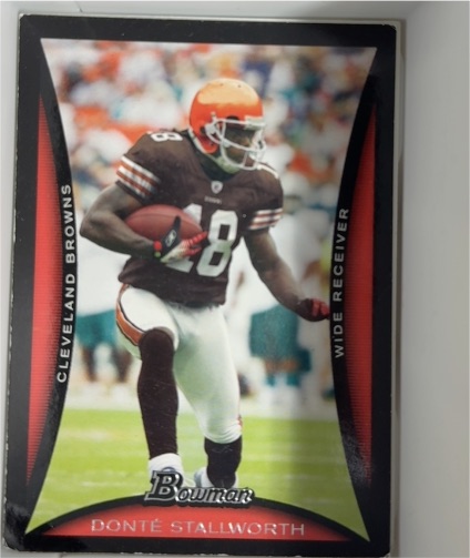2008 Bowman #94 Donte Stallworth — front