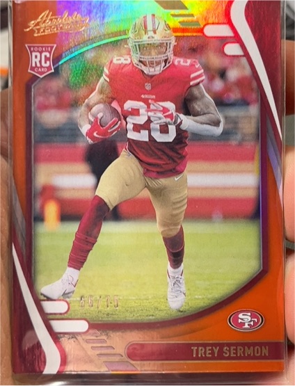 2021 Panini Absolute #126 Trey Sermon — front