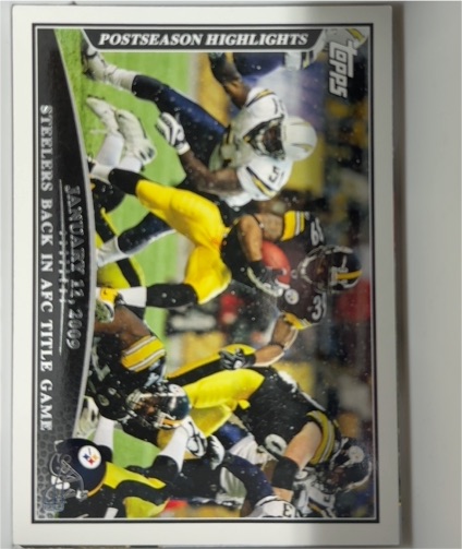 2009 Topps Postseason Highlights #316 Willie Parker — front