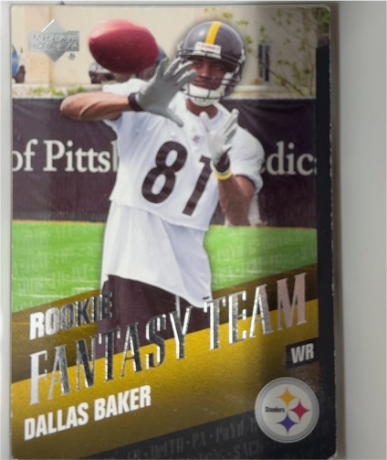 2007 Upper Deck Rookie Fantasy Team #RFT-BA Dallas Baker — front