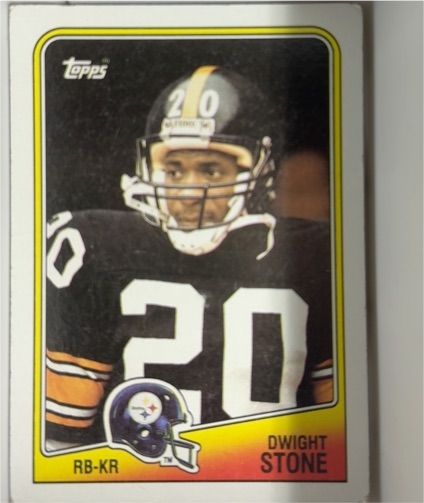 1988 Topps #167 Dwight Stone — front