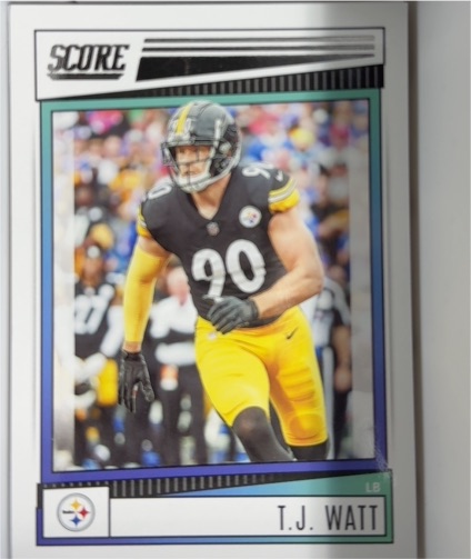 2022 Score #216 T.J. Watt — front