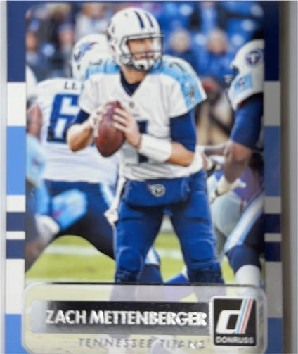 2015 Donruss #31 Zach Mettenberger — front