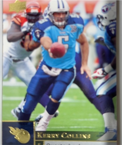 2009 Upper Deck #191 Kerry Collins — front