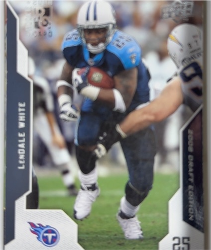 2008 Upper Deck Draft Edition #197 LenDale White — front