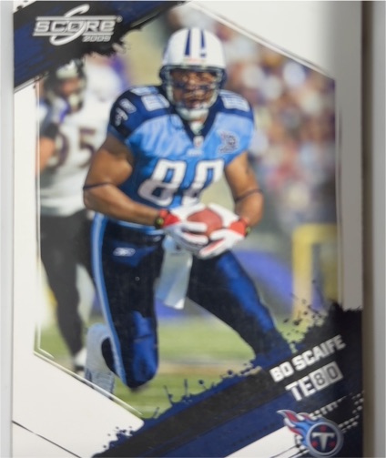 2009 Score #282 Bo Scaife — front