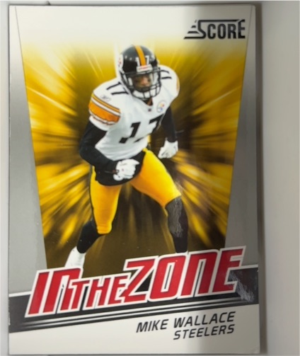2011 Score #20 Mike Wallace In the Zone — front