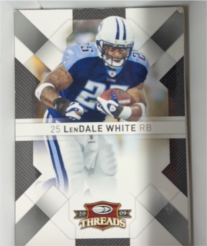 2009 Donruss Threads #25 Lendale White — front