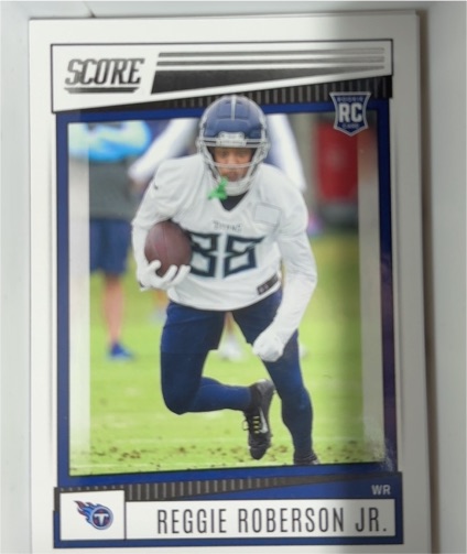 2022 Panini Score #397 Reggie Roberson Jr. — front