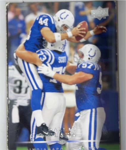 2008 Upper Deck #79 Dallas Clark Indianapolis Colts — front