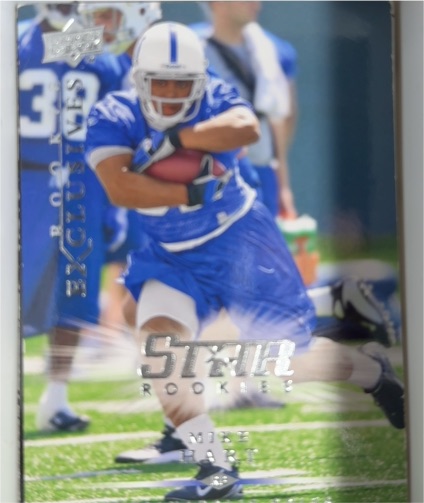 2008 Upper Deck Rookie Exclusives #RE83 Mike Hart — front