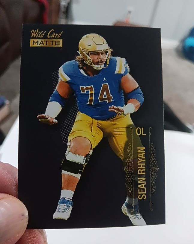 2022 Wild Card MATTE #MB-99 Sean Rhyan — front