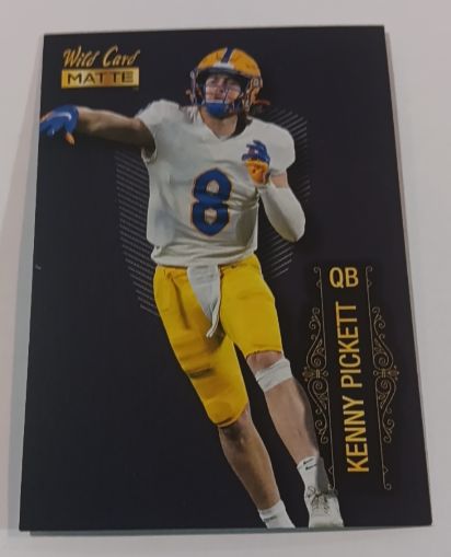 2022 Wild Card Matte #MB-72 Kenny Pickett — front