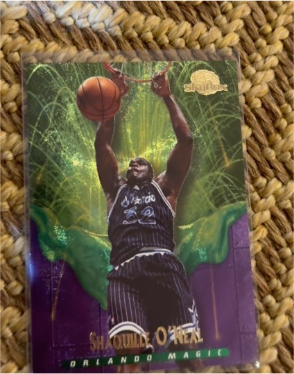 1995-96 Skybox Premium Meltdown #M8 Shaquille O'Neal — front