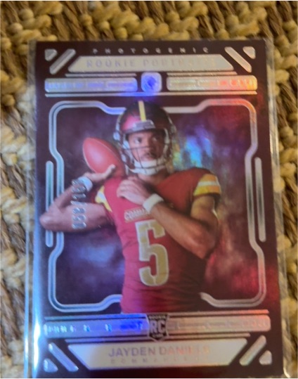 2024 Panini Photogenic Rookie Portraits #195 Jayden Daniels — front