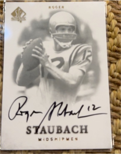 1999 SP Authentic #12 Roger Staubach — front