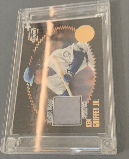 1996 Pinnacle Summit Game Used #GJ Ken Griffey Jr. — front