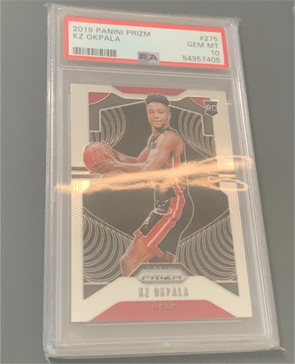2019 Panini Prizm #275 KZ Okpala — front