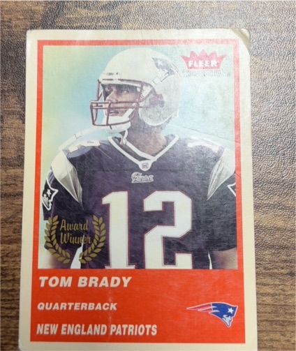 2004 Fleer Tradition #324 Tom Brady — front