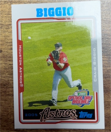 2005 Topps Opening Day #31 Craig Biggio — front