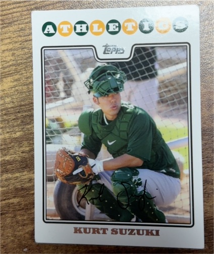 2008 Topps #226 Kurt Suzuki — front