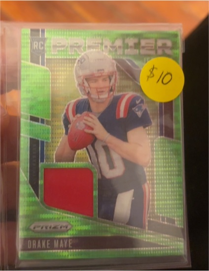 2024 Panini Prizm Premier Rookie Drake Maye — front