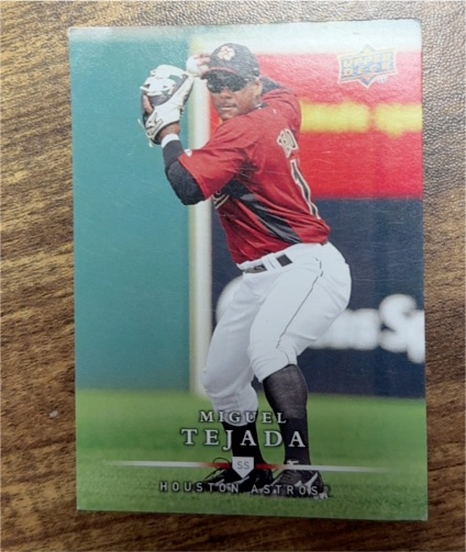 2008 Upper Deck First Edition #368 Miguel Tejada Houston Astros — front