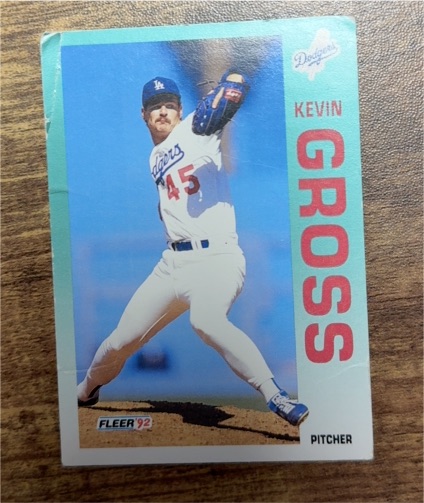1992 Fleer #456 Kevin Gross — front