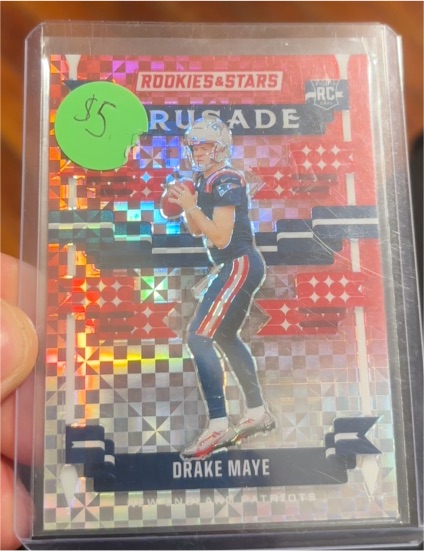2024 Panini Rookies & Stars Crusade #C-DMA Drake Maye — front