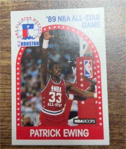 1989-90 NBA Hoops #159 Patrick Ewing — front