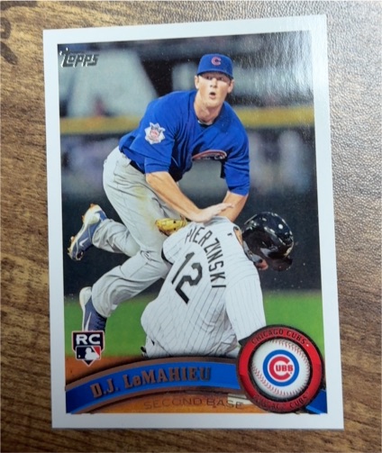 2011 Topps Update #US205 D.J. LeMahieu — front