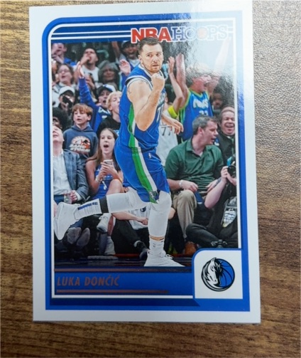 2023-24 Panini NBA Hoops #158 Luka Doncic — front