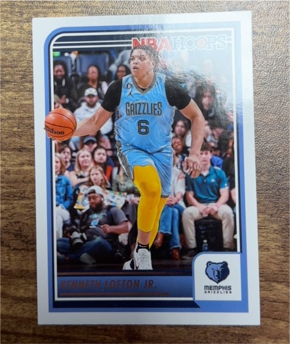 2023-24 Panini NBA Hoops #75 Kenneth Lofton Jr. — front