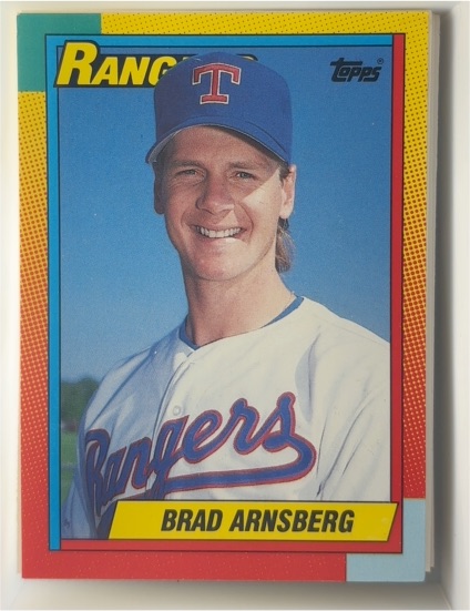 1990 Topps Traded #3T Brad Arnsberg — front